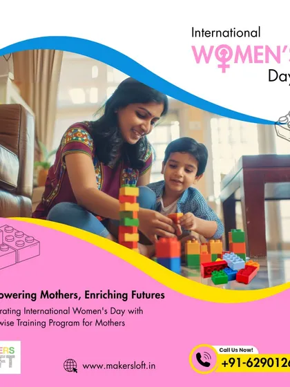 I believe in empowering mothers to become their child's first and best teacher. This image represents my Blockwise Training Program, designed specifically for mothers of children aged 2-6 to learn structured play techniques that foster early childhood development at home.