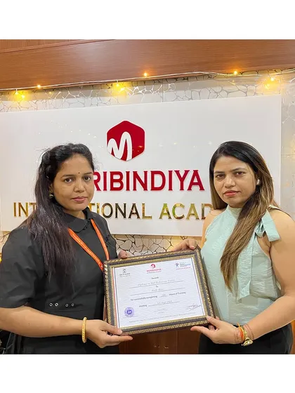 Another student successfully completes her training. We are proud to have guided her on this path.