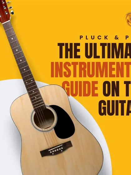 The ultimate instrumental guide for the guitar. This graphic series is perfect for anyone just starting their journey with this amazing instrument.