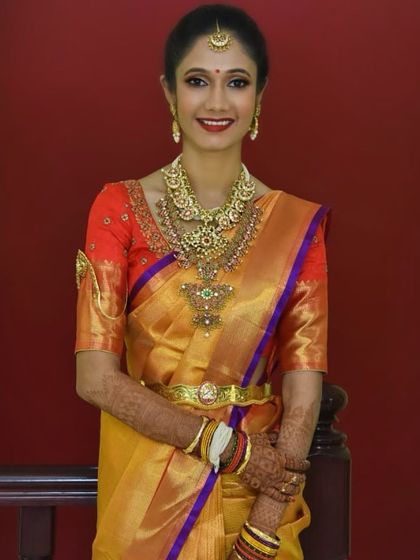 Ganavi Anup - Bridal Makeup Traditional Muhurtham Looks photo 9