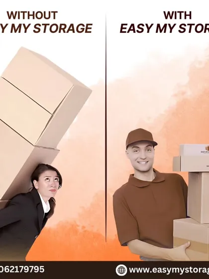 Don't let the stress of moving weigh you down. The image on the left is the reality for many, but it doesn't have to be yours. With our professional team, you can relax while we handle the heavy lifting and logistics for you.