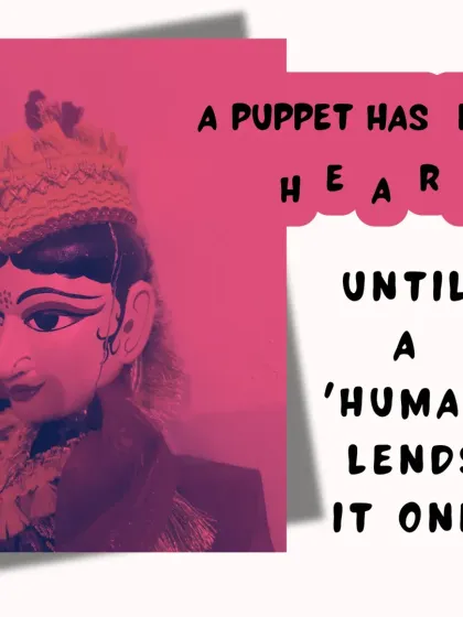This is the secret to everything we do. A puppet is just cloth and thread until a person, big or small, gives it their heart and voice. It’s not about the strings we pull, it’s about the souls we connect.