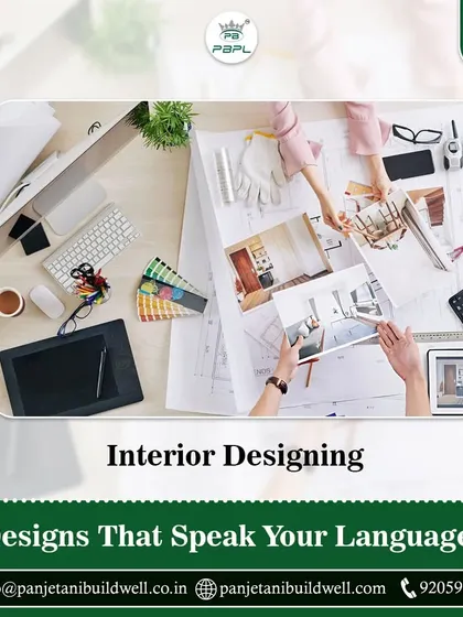 Our design process is a collaborative effort to ensure the final space speaks your language. This image captures a design meeting, with our team working on floor plans, material samples, and color palettes to translate a client's vision into a detailed plan.