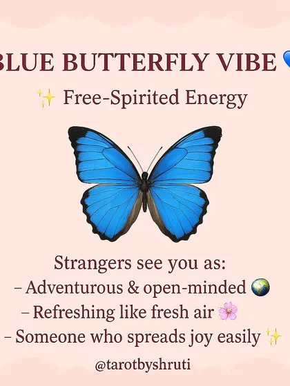 What vibe do you give to strangers? Pick a butterfly to find out if you are perceived as free-spirited and adventurous, charismatic and magnetic, or peaceful and healing.