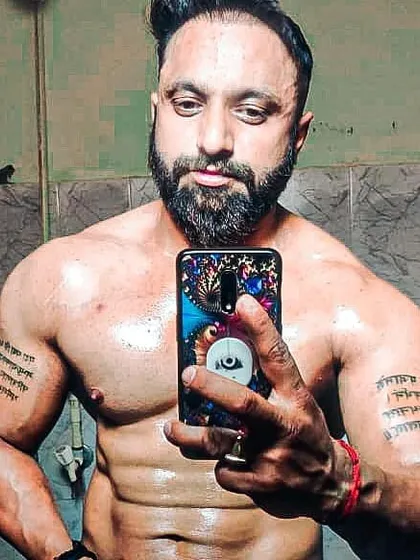 A post-workout selfie is a ritual. It's not about vanity; it's about tracking progress and holding yourself accountable. You can see the pump and definition that comes from an intense session.