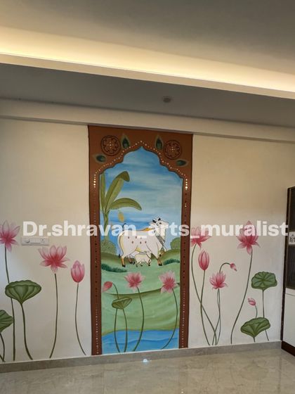 Shravan Kumar - 3D and Relief Murals Heritage Walls: Pichwai & Traditional Styles photo 3