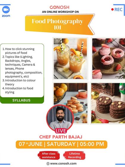 Conosh - Online Culinary Workshops Grow Your Food Business photo 6