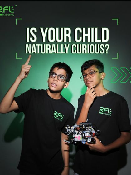 Is your child naturally curious? This image serves as a hook to promote our Super Saver Days, where that curiosity can be turned into real skills at a discounted price.