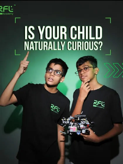 Is your child naturally curious? This image serves as a hook to promote our Super Saver Days, where that curiosity can be turned into real skills at a discounted price.