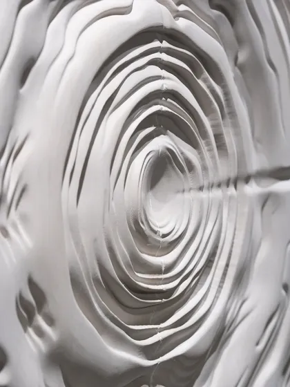 I see surfaces as sculpture. This piece, carved from a single block of stone, captures the fluidity of movement and the interplay of light and shadow. It’s designed not just to be a wall, but to be an immersive focal point that brings a sense of calm strength and sophistication to a luxury lobby or statement living room.