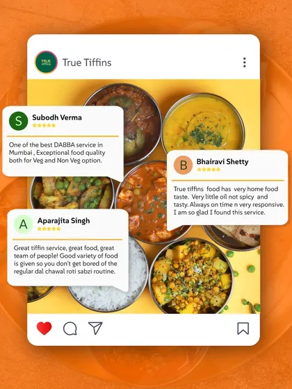 I can talk about my food all day, but I love it when my customers do. These kind words are what keep my team and me going every single morning. This is the real proof in the pudding, or in this case, the dal.