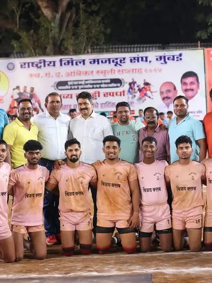 The entire squad with coaches and management, celebrating another successful tournament campaign.