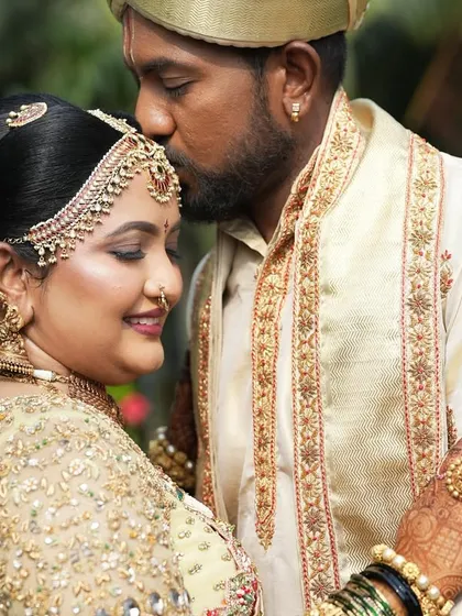 Additional views showcasing the variety and detail of my heirloom bridal sarees. Each image captures a different angle, moment, or detail, from full portraits to close ups of the fabric and embroidery, illustrating the complete story of each bride's custom creation.