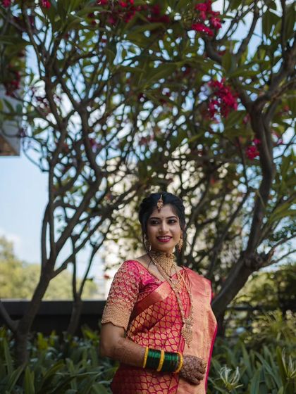 Maharashtrian Brides: The Nauwari & Paithani Look photo 58
