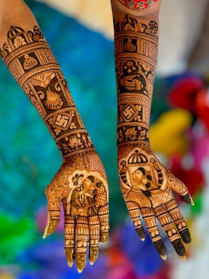 Mitali - Bridal Mehendi Custom Story & Portrait Mehendi photo 9