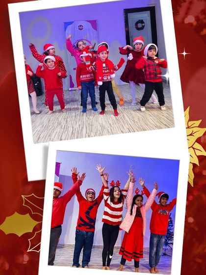 A collage from our Christmas celebrations. From dance performances to festive cheer, we made sure the last month of the year was full of joy for our students.