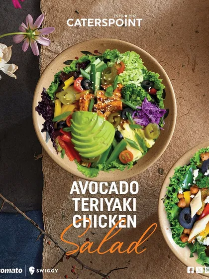 Our Avocado Teriyaki Chicken Salad is a fan favorite for a reason. It features tender teriyaki chicken, creamy avocado, and a rainbow of fresh vegetables, delivering 36.5 grams of protein. It's a complete, satisfying meal that's as delicious as it is nutritious.