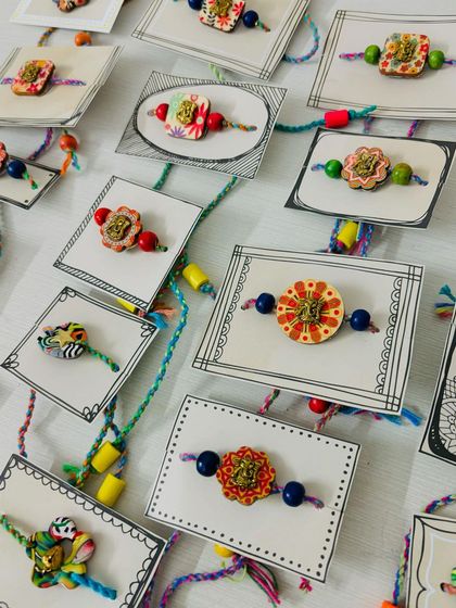 And just like that, they're all sold out. I'm so grateful for all the love you've shown for my handmade Rakhis. Thank you for making this the fastest I've ever sold out.