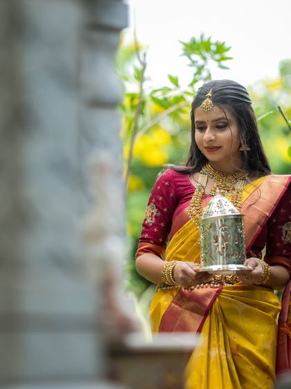 The soft lighting and beautiful setting make this a truly enchanting photo.