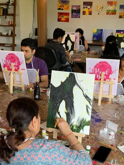 Paint Bar - Private Paint Parties The Paint Bar Vibe: At Our Studio & On The Go photo 53