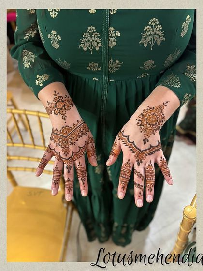 Lotus Mehendi Arts - Event Mehendi Services Elegant Designs for Guests photo 14