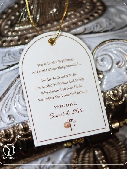 Madihah Home - Wedding Invitations and Gifts Bespoke Wedding Hampers & Invites photo 6