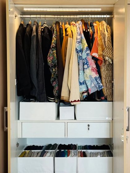 Sort Story by Smriti - Home Organization Wardrobe & Closet Sanctuaries photo 43