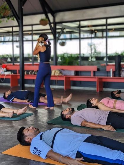 Gowri Murthy - Yoga & Mindful Movement Puppy Yoga: Paws & Poses photo 8