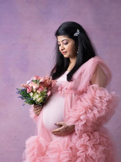 Ashwini BG - Photoshoot Makeup Maternity & Baby Shower Makeup photo 25