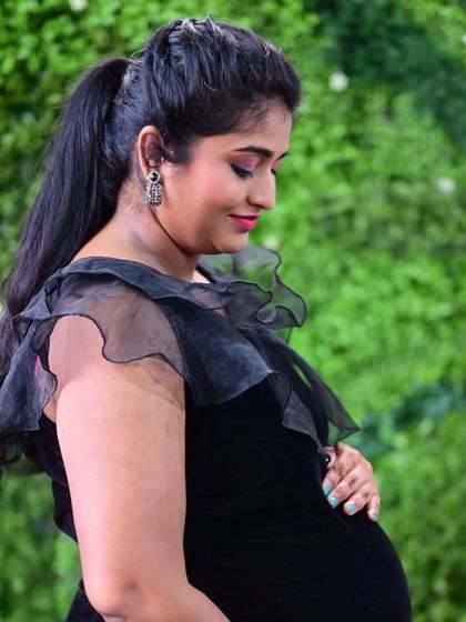 Dee Yashaswini - Occasion Wear Rentals Maternity Photoshoot Outfits photo 75