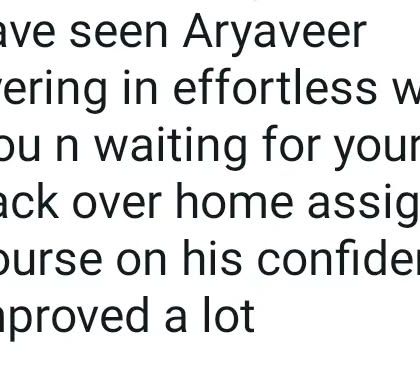 "He has improved a lot." Feedback like this from a parent, noticing their child's growth in confidence and effortless writing, is what encourages me to continue on this path.