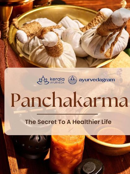 A closer look at the elements of Panchakarma, featuring herbal potlis used for therapeutic massage. This therapy is the secret to a healthier life, addressing the root cause of imbalances.