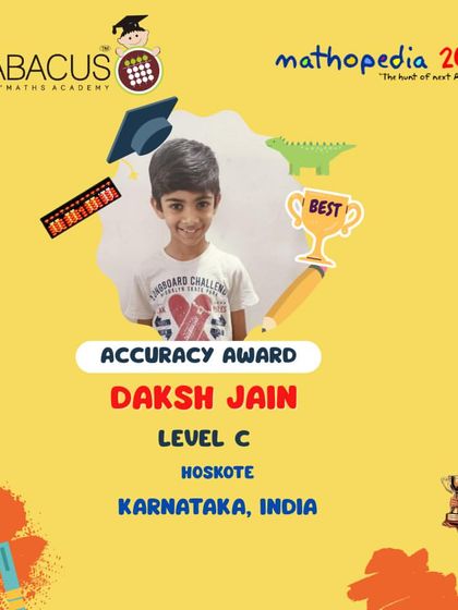 Abacus D Maths Academy - Educational Franchise & Teacher Training Mathopedia: Our Annual Competitions photo 153