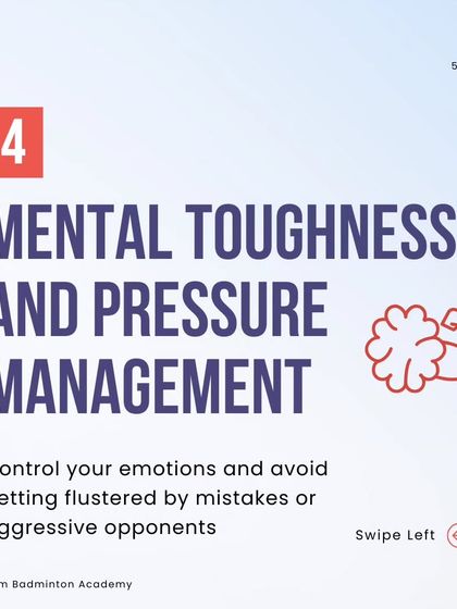 Ram Badminton Academy - Badminton Coaching Programs The Champion's Mindset photo 7