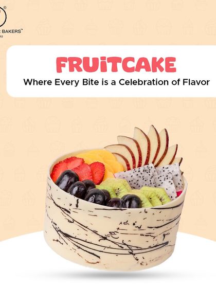A celebration of flavor in every bite. Our fruitcake is loaded with fresh, colorful fruits, making it a healthy and delicious option for any occasion.