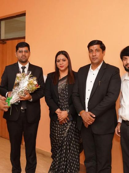 A moment of appreciation with my colleagues. Being recognized for our efforts to educate students on domestic violence laws reinforces the importance of this work.