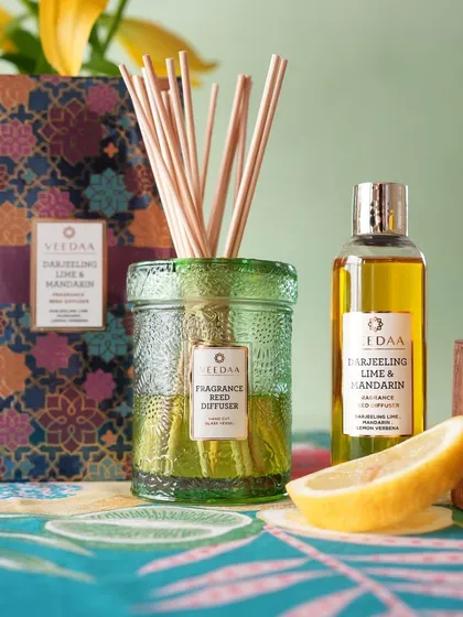 A curated selection from our extensive product portfolio, showcasing the diverse range of fragrances, colors, and designs we offer. Each image highlights the beauty and versatility of our candles, diffusers, and gift sets.