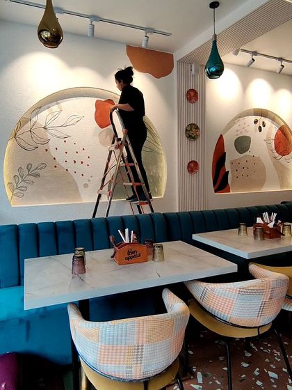 Aanchal Gupta - Custom Murals & Wall Art Commercial Murals: Cafes & Offices photo 44