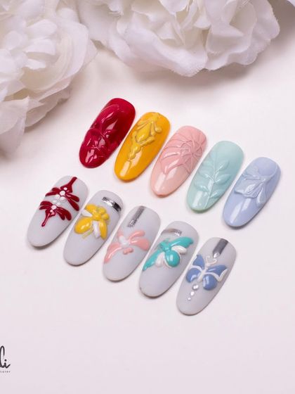 Signature 3D Emboss Gel Designs photo 16