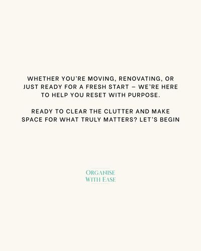 Move-In & Relocation Organizing
