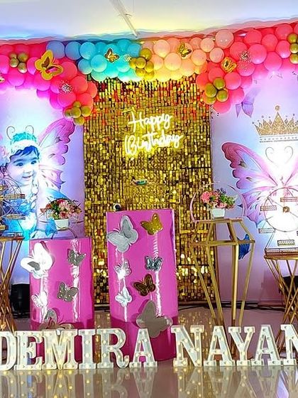 Satweek - Themed Birthday Party Decoration Enchanting Butterfly & Fairy Themes photo 4