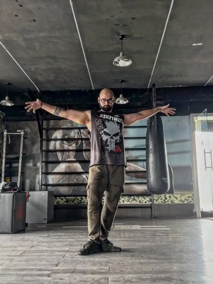 Felt flowy, might not delete later. Posing is a way to connect with your body and express the strength you've built.