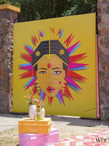 Wedding Decor Company - Wedding Event Design & Decor Radiant Haldi & Mehendi Celebrations photo 4