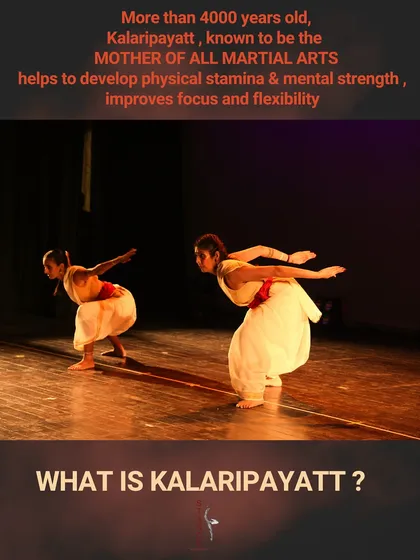 A brief introduction to Kalaripayattu. This 4000-year-old martial art helps develop physical stamina, mental strength, focus, and flexibility.