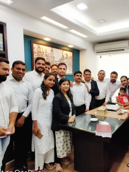 A group photo with the team at the Kurukshetra court. Our work often takes us across different jurisdictions, and the strength of our team ensures seamless support for our clients everywhere.