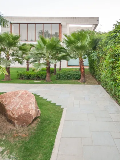The design of the House of Bridges, featured in multiple publications, exemplifies our philosophy of blending heritage with contemporary needs. The landscaped pathways and green spaces are as important as the built structure itself.