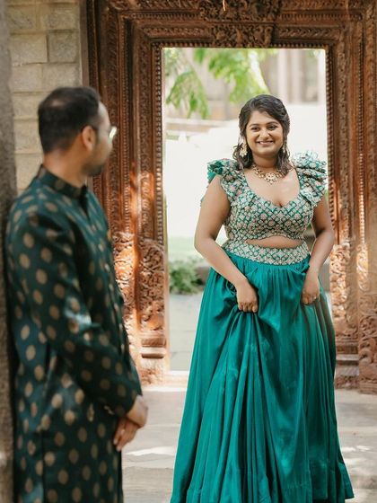 The Tales of Tradition - Wedding Planning & Design Dazzling Mehendi & Sangeet Nights photo 61