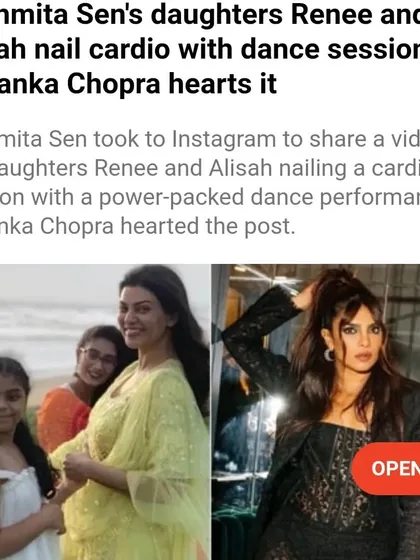 It was a proud moment when Priyanka Chopra appreciated a video of my students. This recognition reinforces my commitment to providing high-quality dance training.