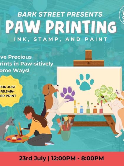 Preserve the paw-some moments at our Paw Printing event. A day of creativity, love, and positive vibes.