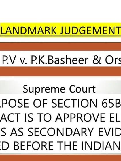 Electronic evidence is now a critical part of many financial disputes. I rely on established legal precedents, such as the landmark Supreme Court judgment in Anvar P.V. vs P.K. Basheer, which validates the use of electronic records as evidence under Section 65B of the Evidence Act. This ensures your digital proof is admissible in court.